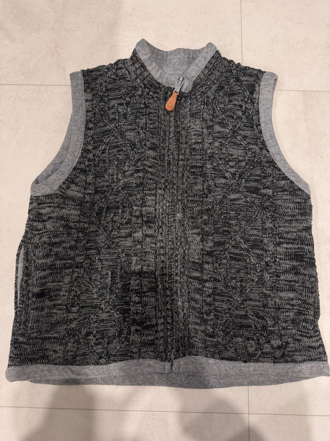 빈티지 리버시블 조끼 상품이미지1