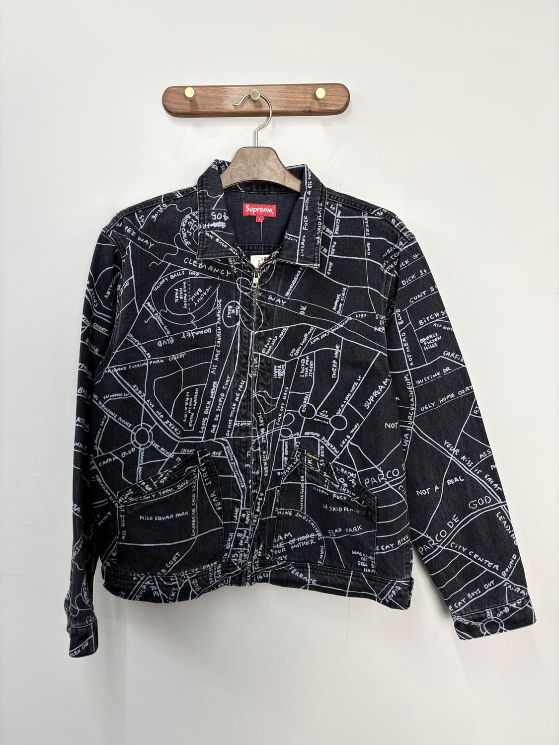 슈프림 19ss 곤즈 맵 워크자켓 A3648 상품이미지2