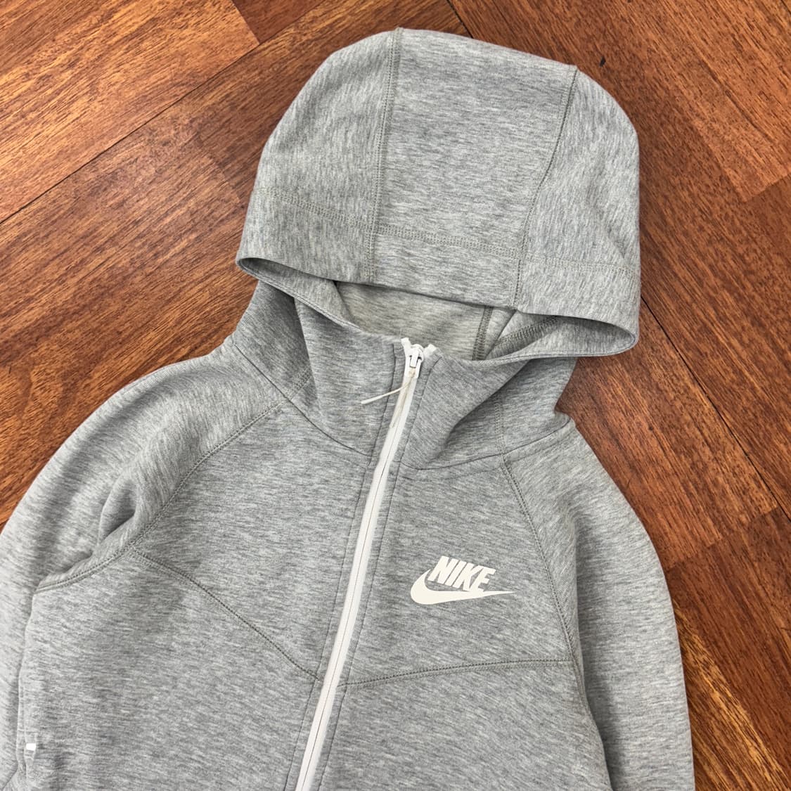 여성용 M 나이키 테크 그레이 후드 집업  상품이미지4