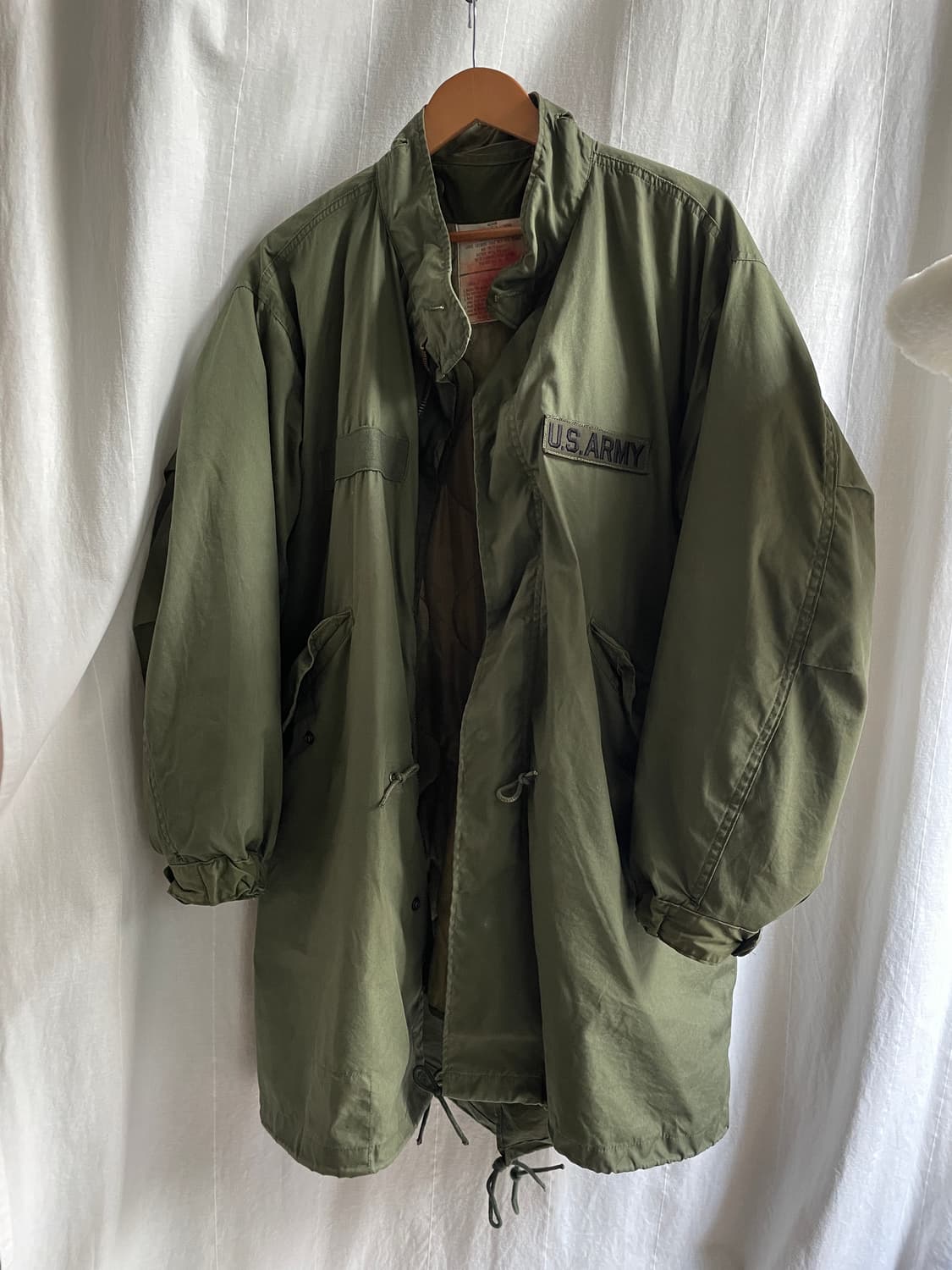 70's 후반 피쉬테일 개파카 상품이미지1