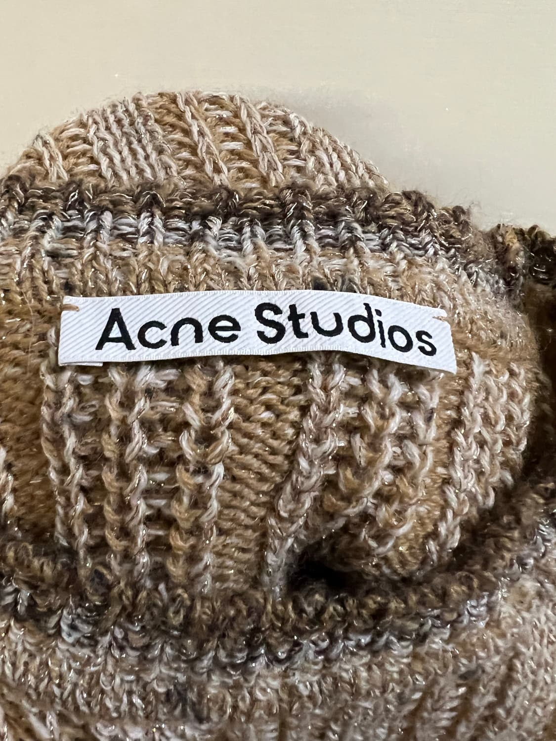 Acne 아크네 스튜디오 오바핏 그랜파 스웨터 상품이미지4