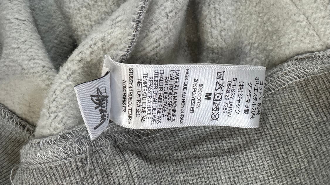 스투시 기본 로고 후드티 상품이미지5