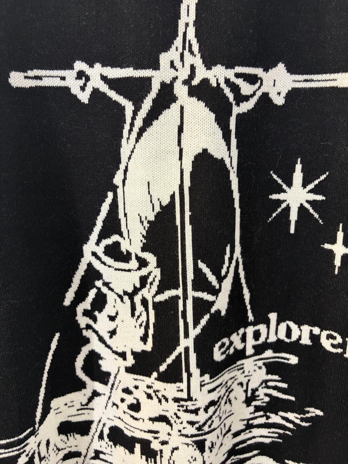 MAINBOOTH X FCMM knit black M 상품이미지3