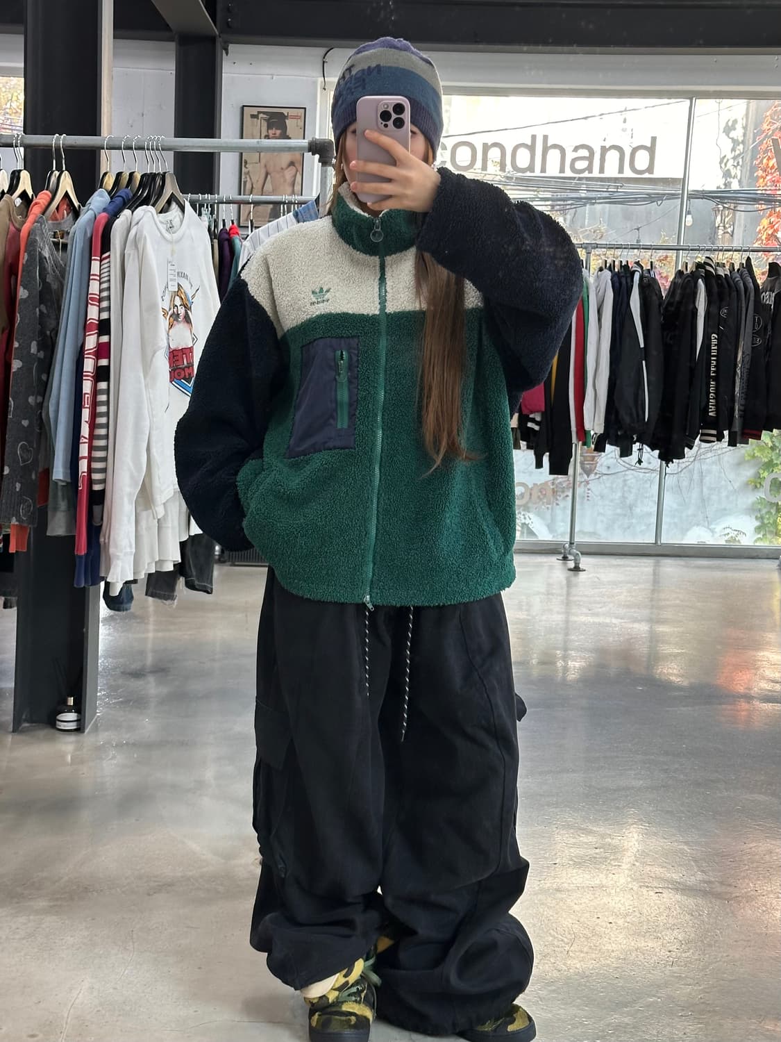 아디다스 파이어버드 쉐르파 플리스자켓  상품이미지3