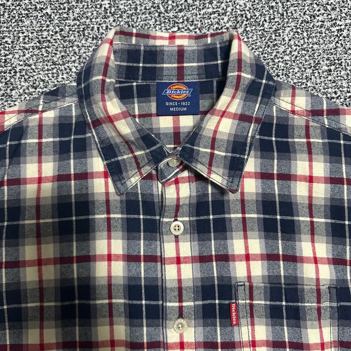 (M) 디키즈 체크 셔츠 남방 상품이미지2