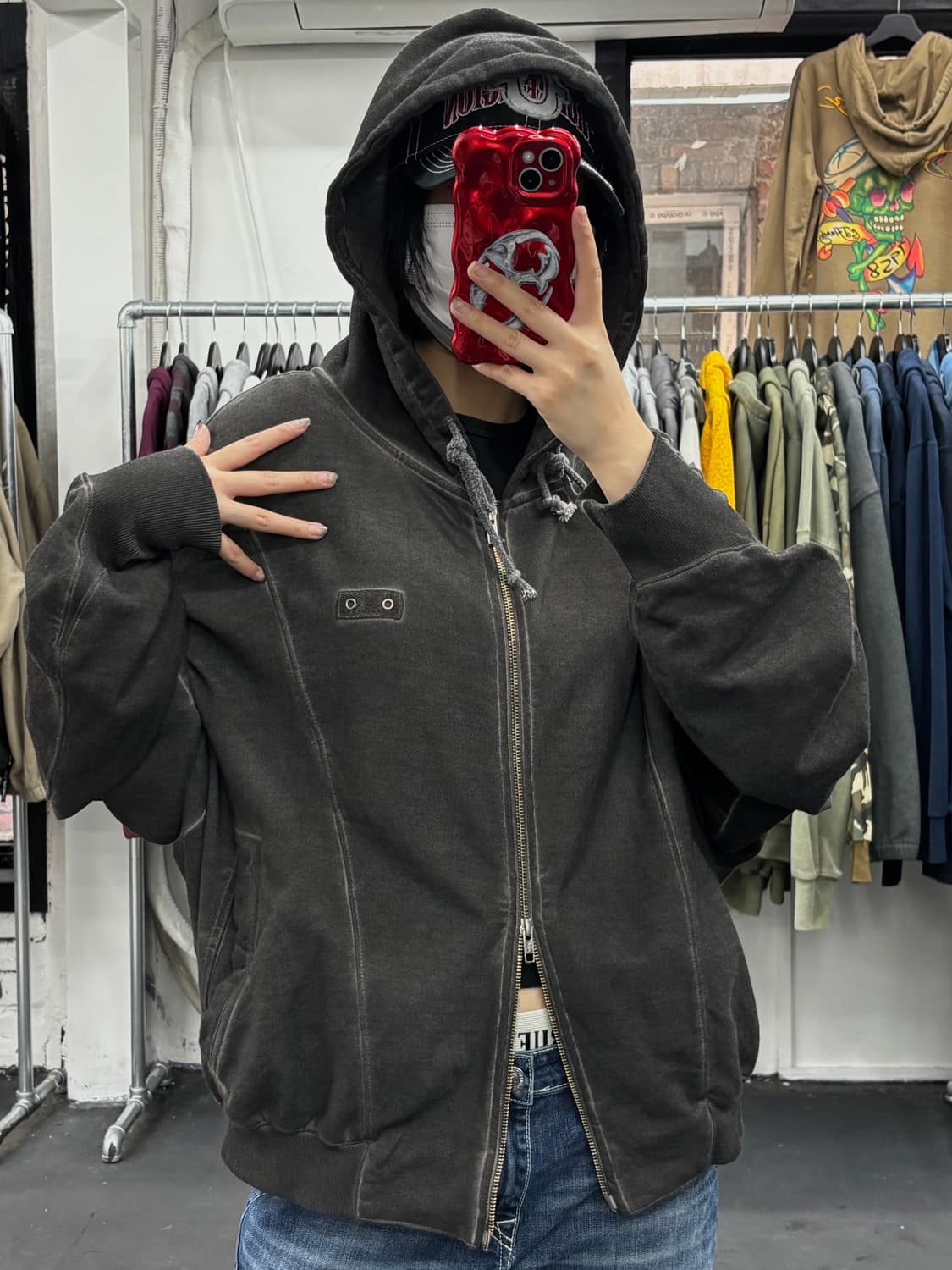 그레일즈 루나 투웨이 후드집업 상품이미지4