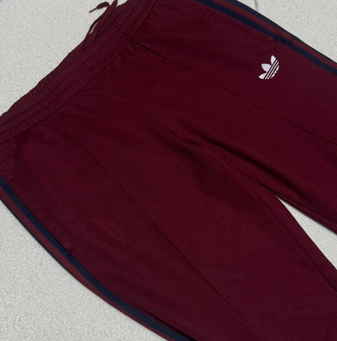 아디다스 딥네이비 버건디 져지 셋업 상품이미지10