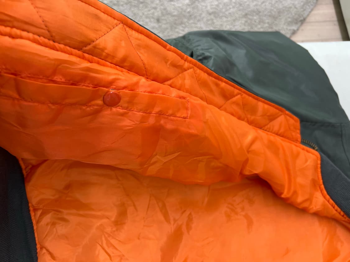 로스코 카키색 MA-1 항공점퍼 마원 xxl 상품이미지3