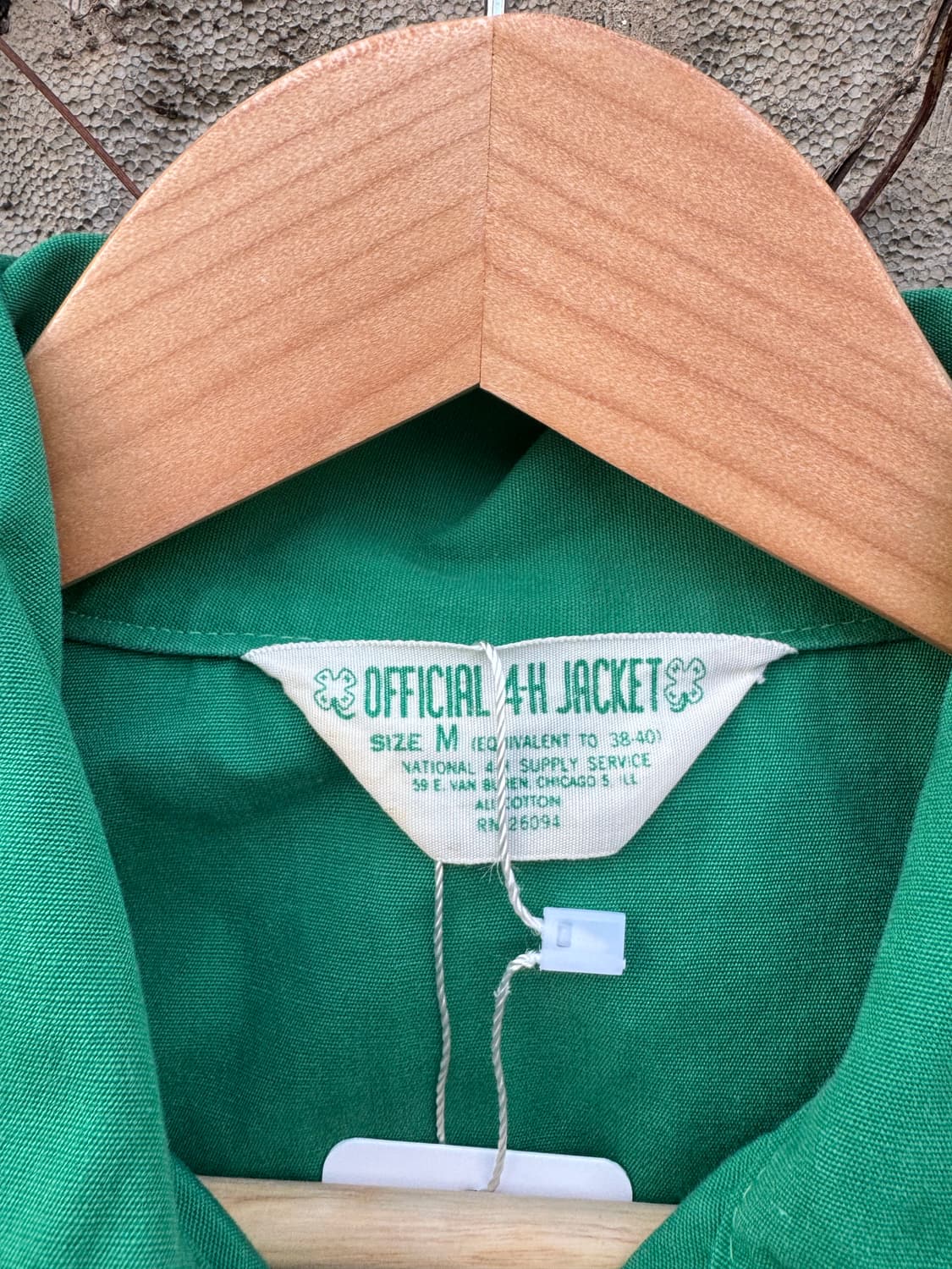 50~60s 4-h 빈티지 ffa 코튼 프린팅 자켓 상품이미지7