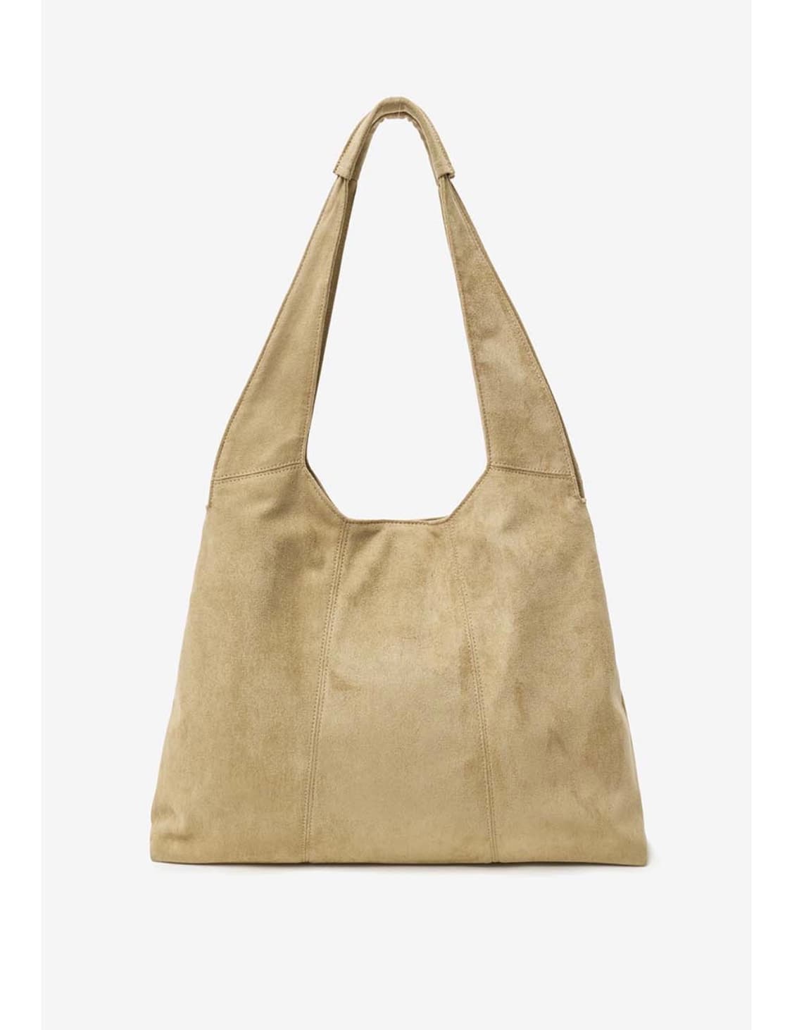 미나브 마가렛 스웨이드 숄더백 베이지 상품이미지1