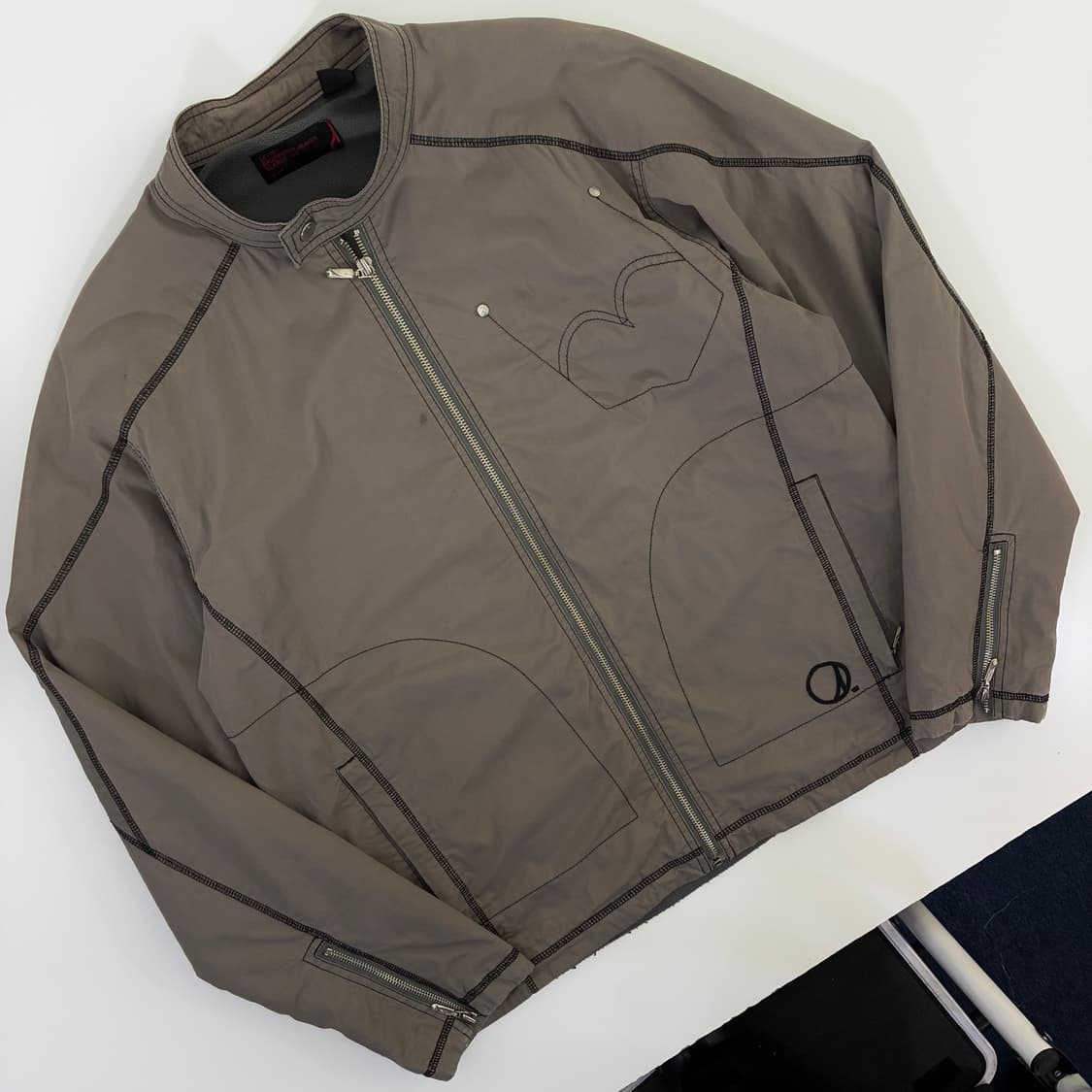 Levi's  리바이스 엔지니어드 진스 스티치 바이커 모토 자켓  상품이미지2