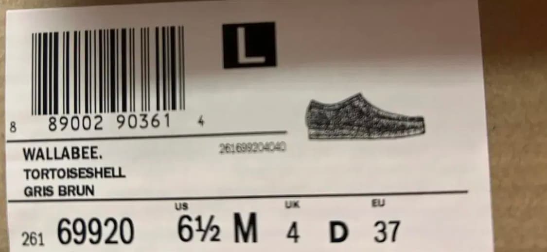 클락스 왈라비 레오파드 송치 235 상품이미지2