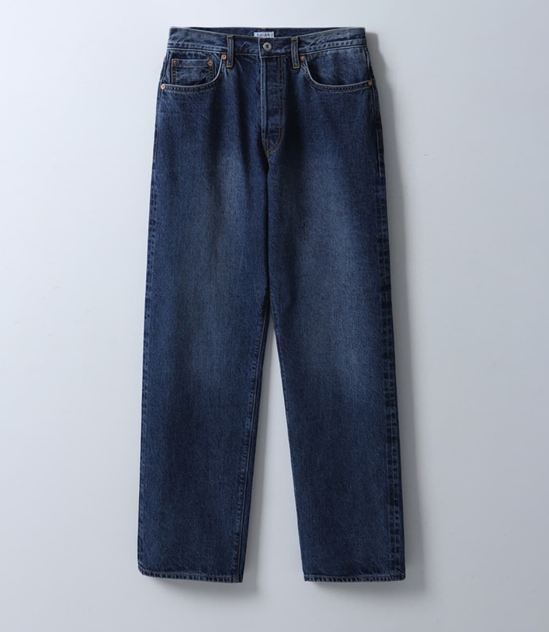[3] 우드비 25ss 5P 셀비지 레귤러 스트레이트 데님 빈티지블루 상품이미지1