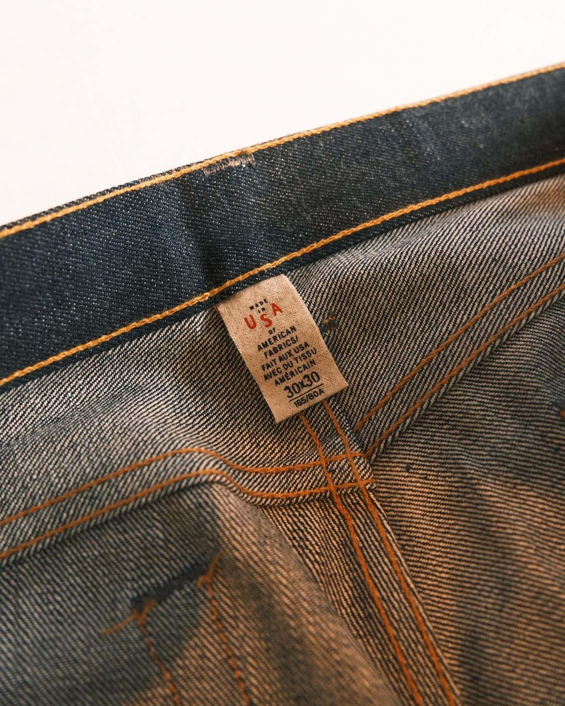 RRL 더블알엘 리지드 셀비지 진 30x30 (R41RB04) 상품이미지7