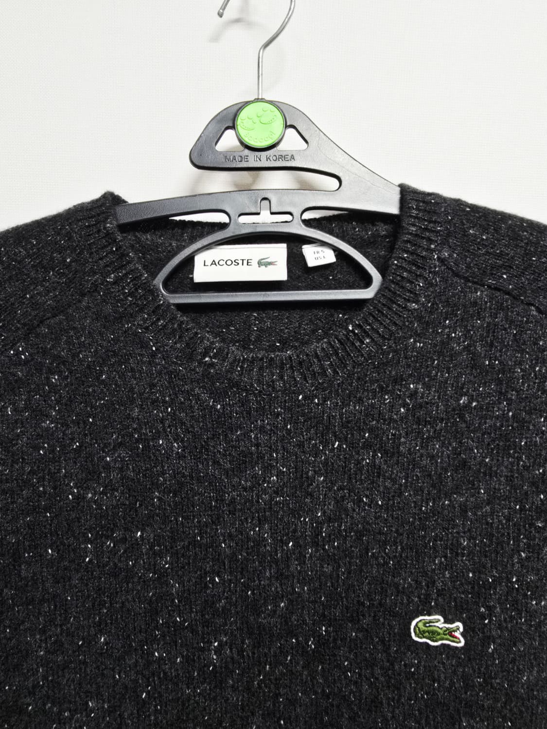 라코스테 다크 그레이 니트 스웨터 상품이미지2