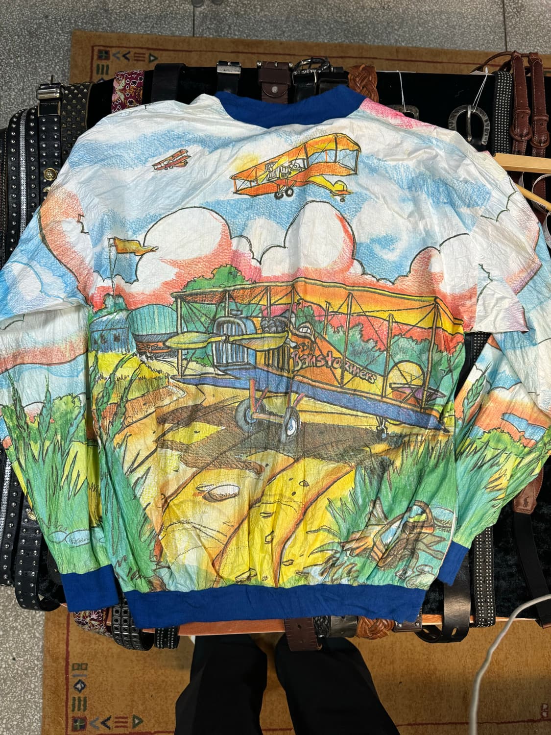 80s~90s ty breakers 미국 빈티지 그래픽 바람막이 자켓 상품이미지2