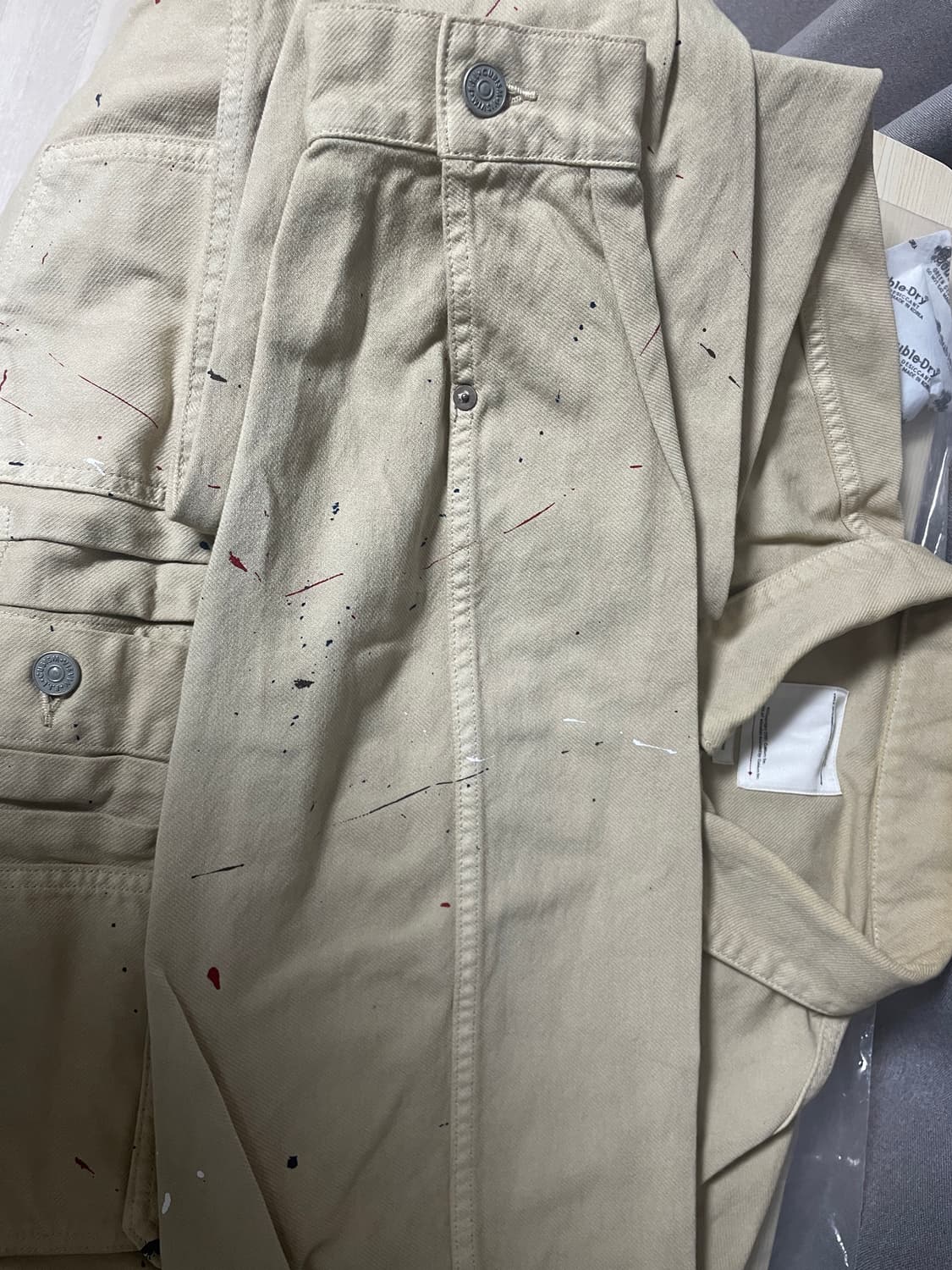 비즈빔21SS Spot 101XX JKT 데님 자켓 베이지 3 사이즈  상품이미지7
