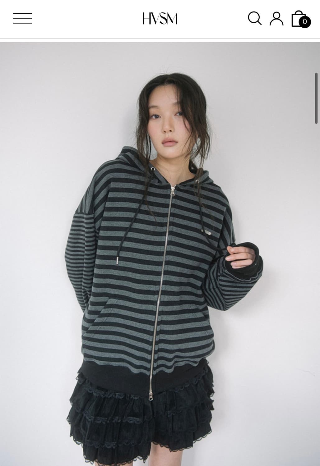 해비즘 후드집업 상품이미지1