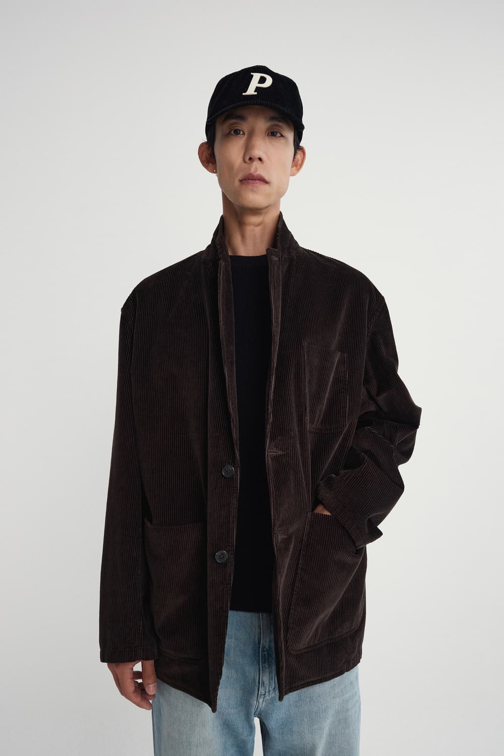 포터리 코듀로이 그래픽 볼캡 상품이미지3