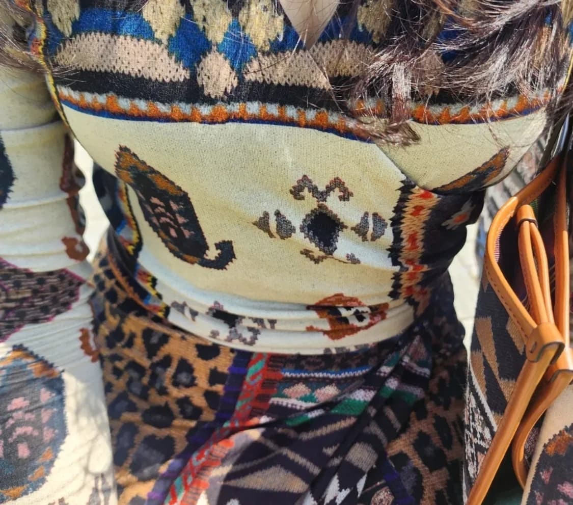 에트로 프린트 원피스 40사이즈 55반 (착샷O) 상품이미지3