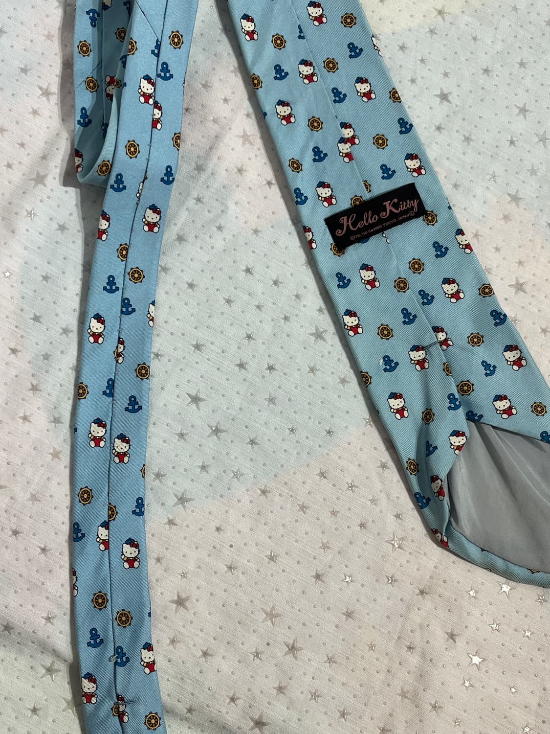 마린 키티 블루 넥타이 상품이미지2