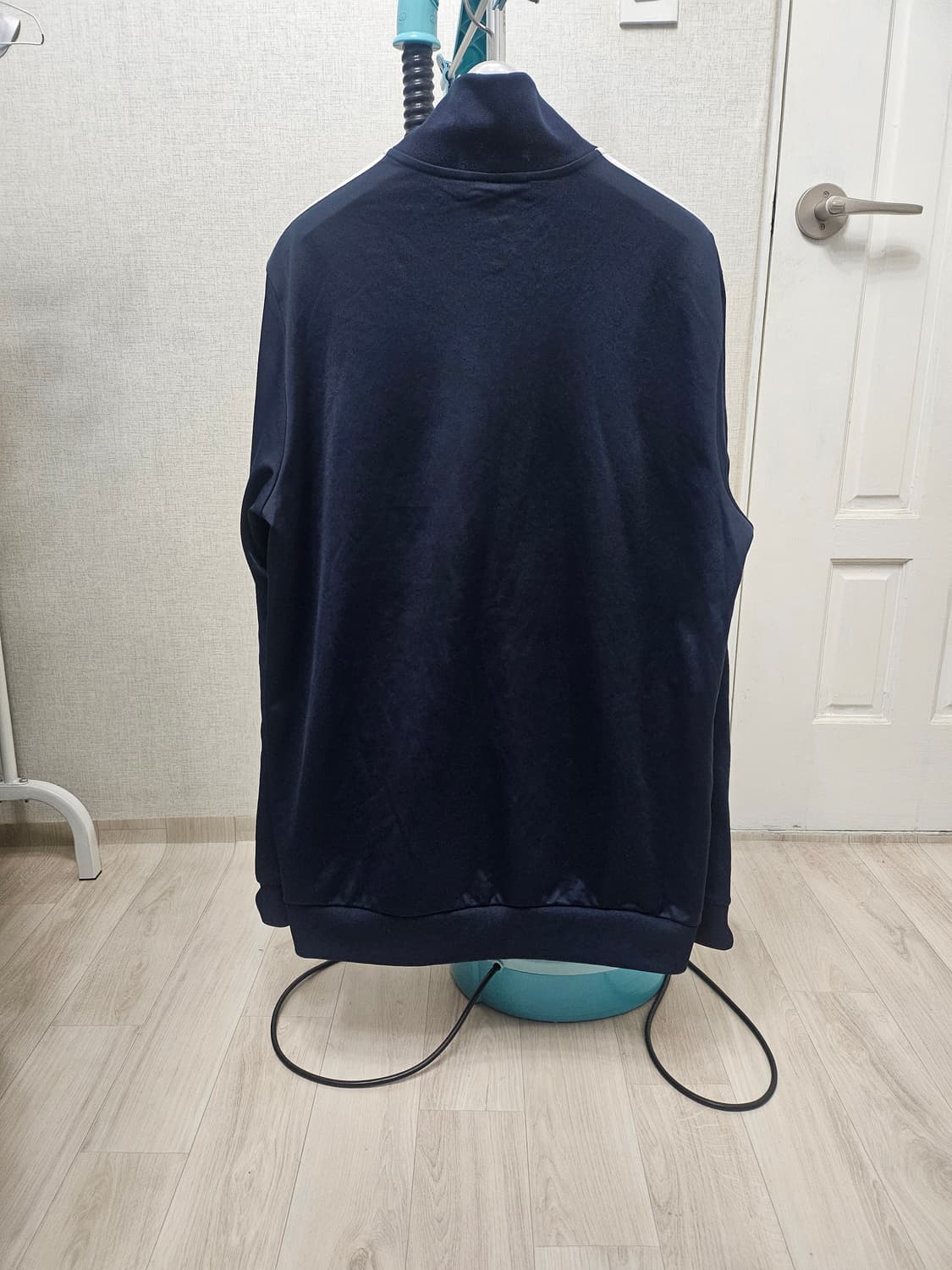 (110~115)3XL☆초대장급☆아디다스 에센셜3st[네이비] 트랙탑져지 상품이미지6