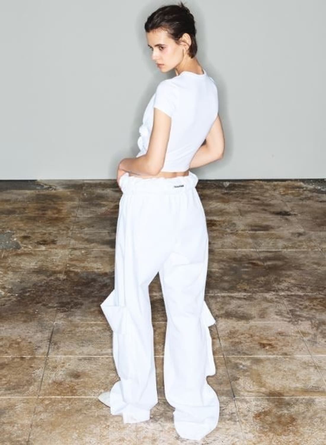 The Open Product  더오픈프로덕트 와이드 카고팬츠 상품이미지2