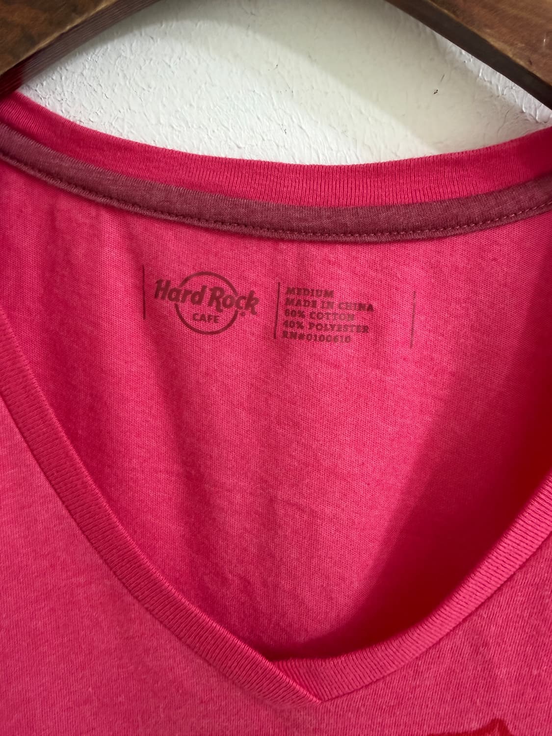 (상의 세트) 하드락 카페 펑크 브이넥 반팔 티셔츠 + 플라워 나시 상품이미지5