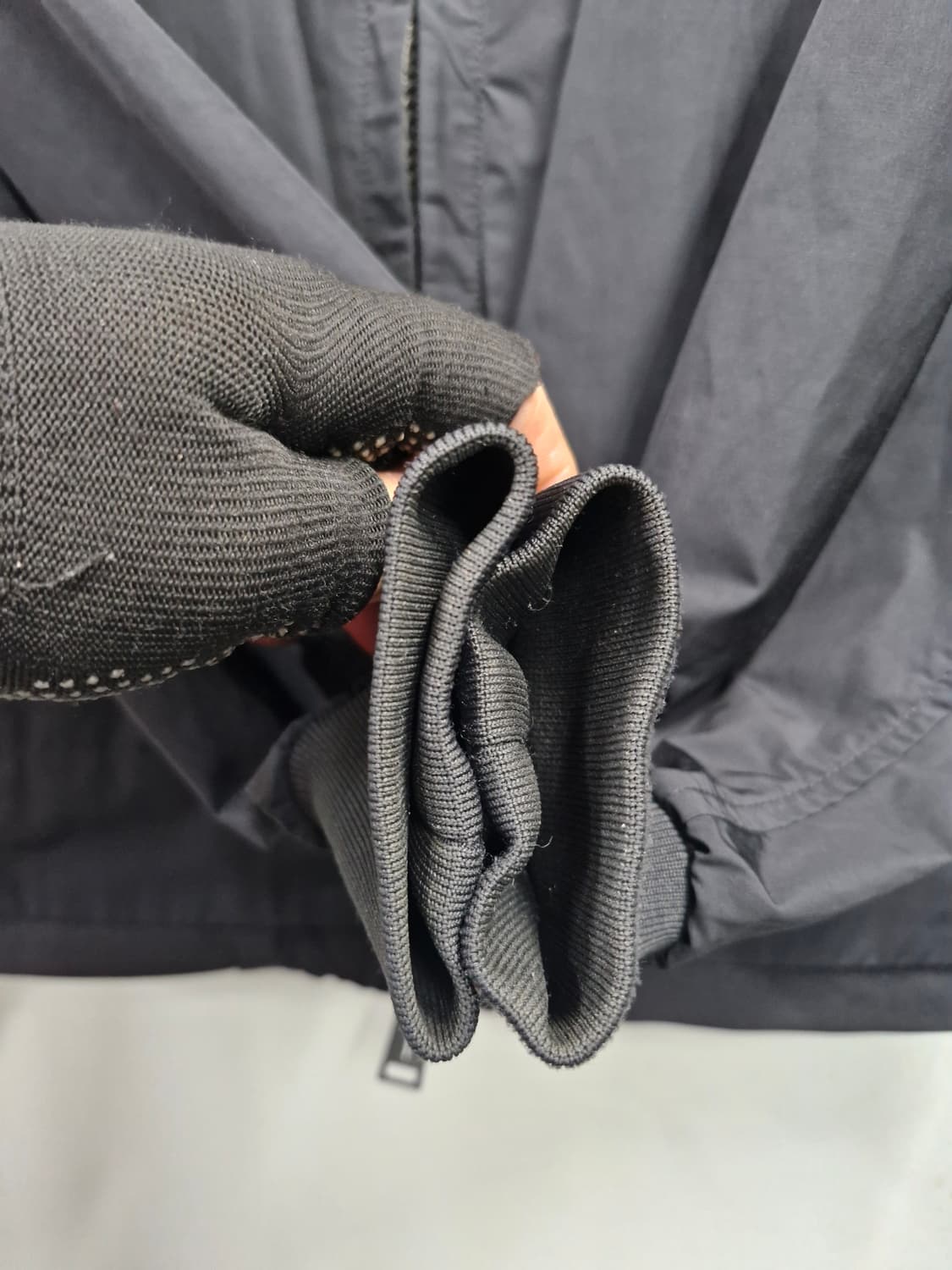 95-100L 시리즈 (코오롱) 블랙 블루종 자켓. 상품이미지4