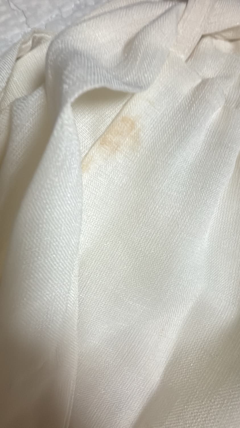 아이보리 쉬폰 빈티지 스커트 상품이미지2