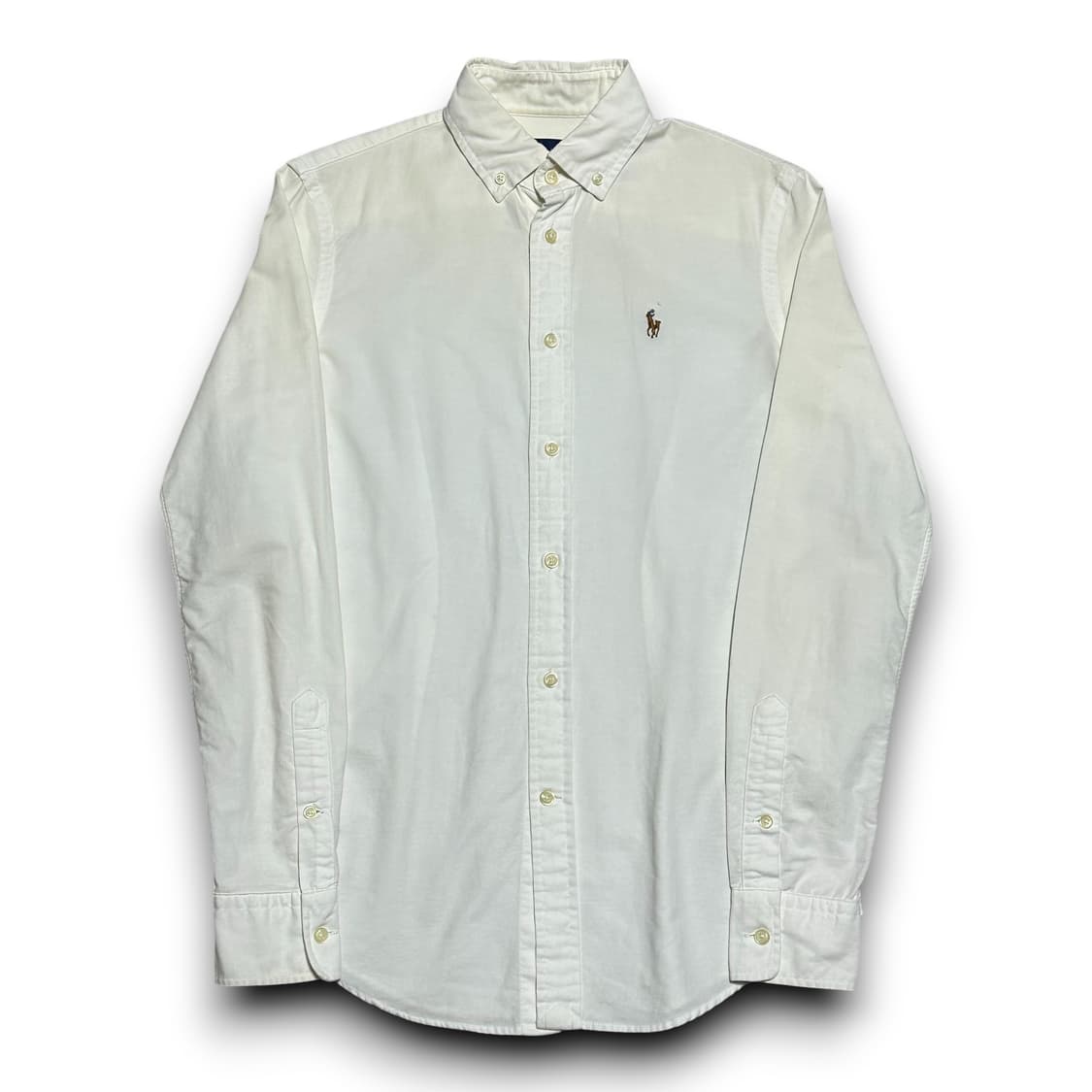 Polo Ralph Lauren 여성용 슬림핏 화이트 셔츠 상품이미지1