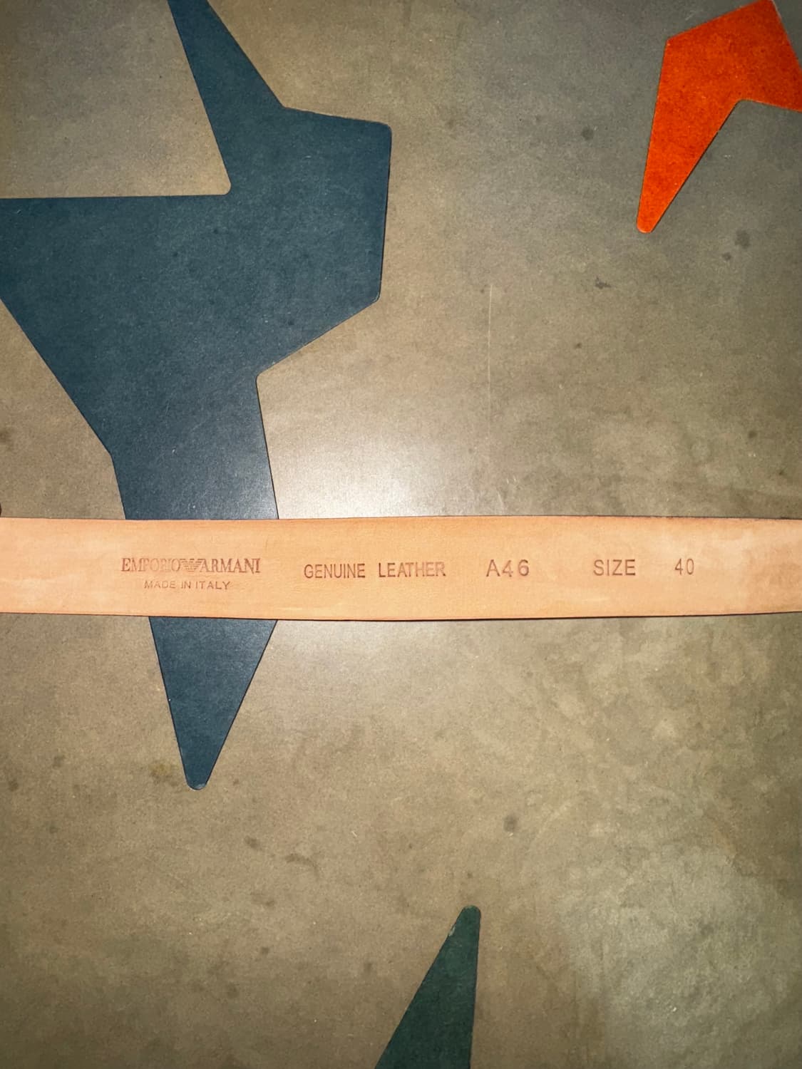 Emporio Armani Leather Belt  상품이미지3