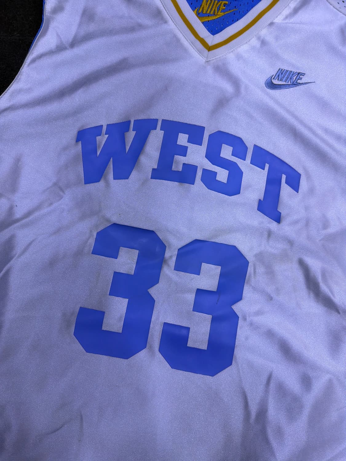 나이키 웨스트 33 리버시블 베스킷볼 민소매 져지 유니폼 L 상품이미지5