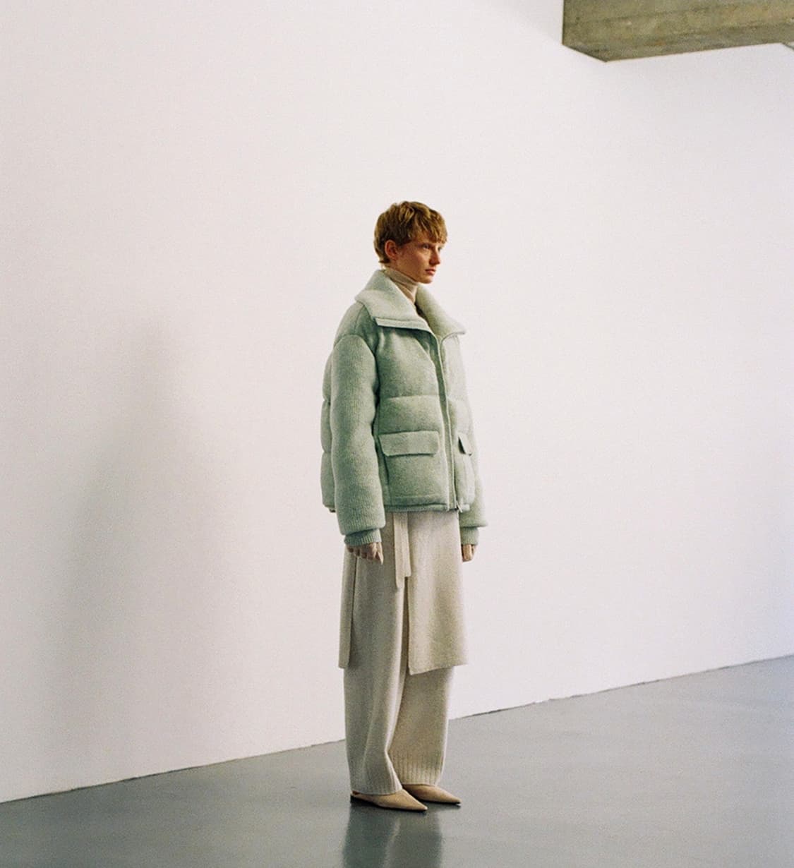 우마뭉 니트 패딩 xs 상품이미지2