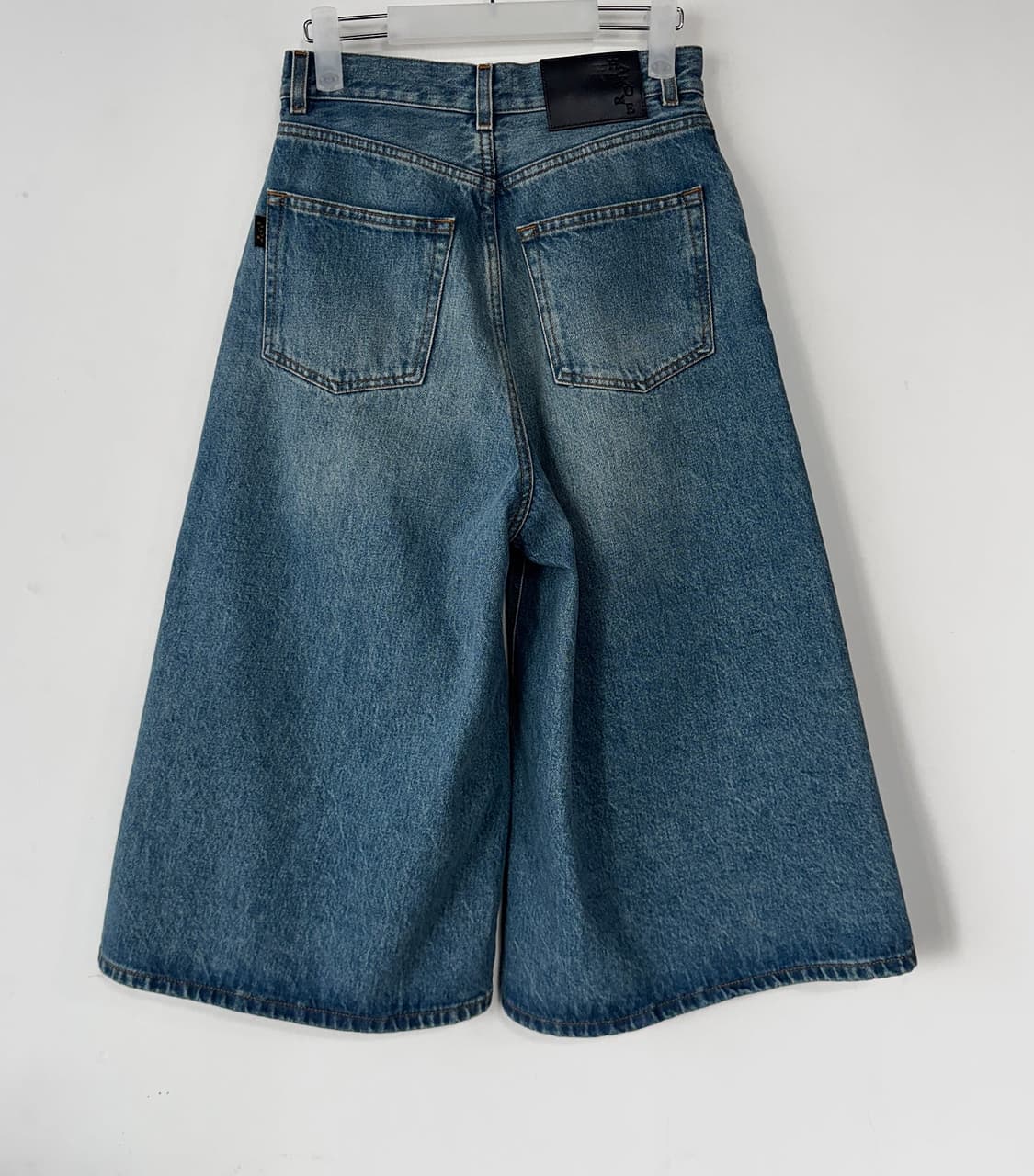 하이쿠레 25 버뮤다 와이드 데님 진 상품이미지8