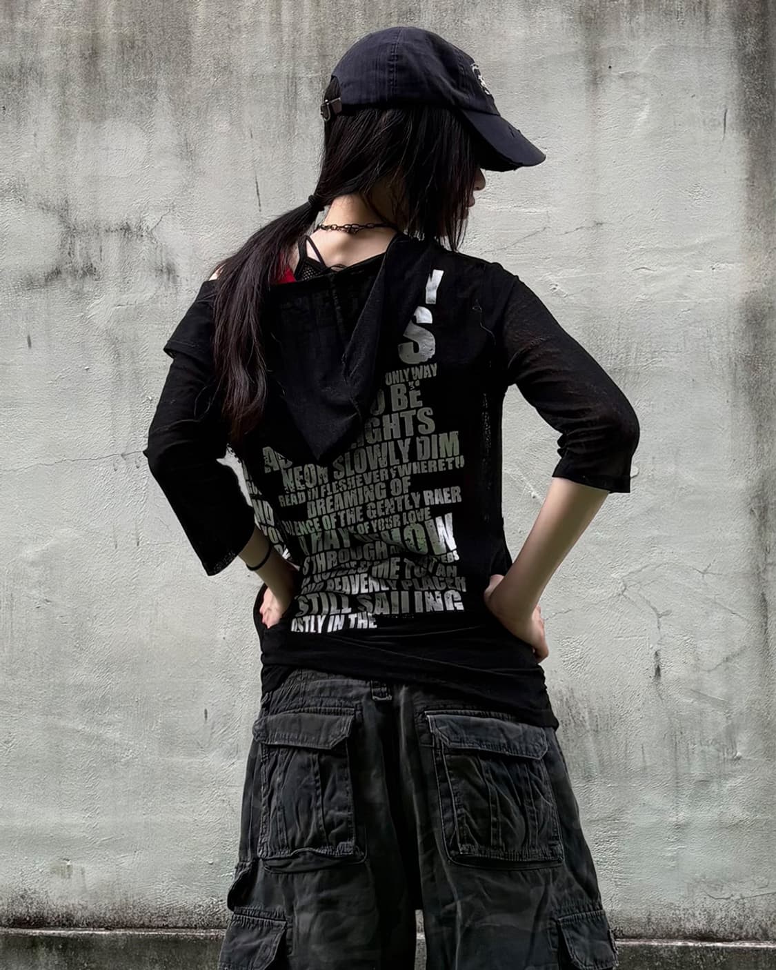 00‘s Punk Graphic Hooded Zip-Up 상품이미지2