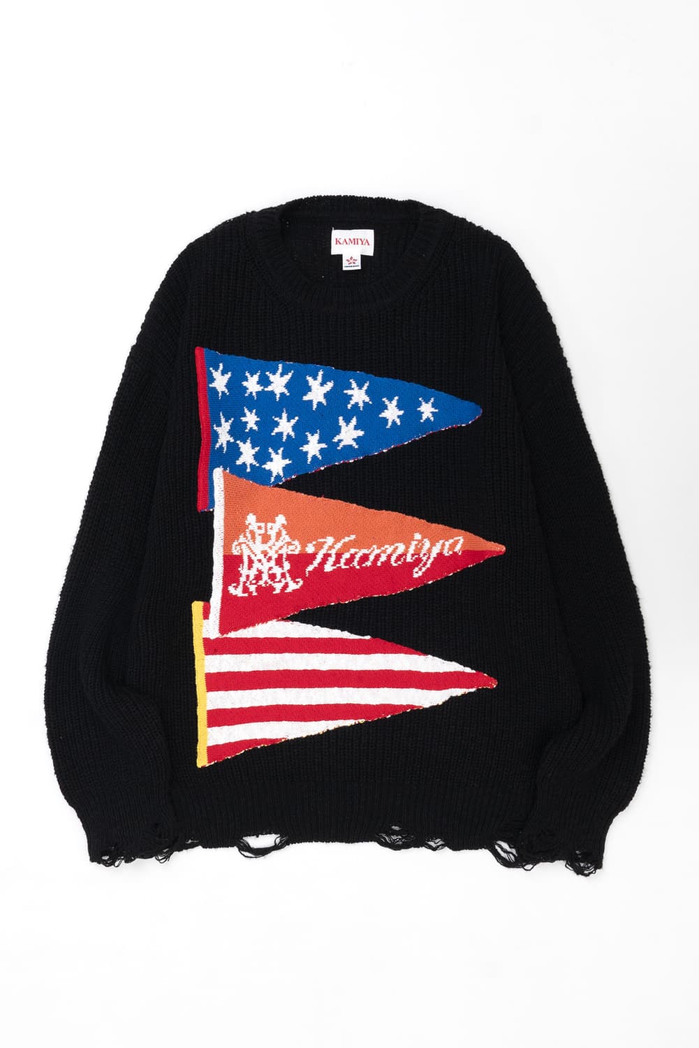 Kamiy 카미야 Three Frag Knit Pullover S사이즈 상품이미지3