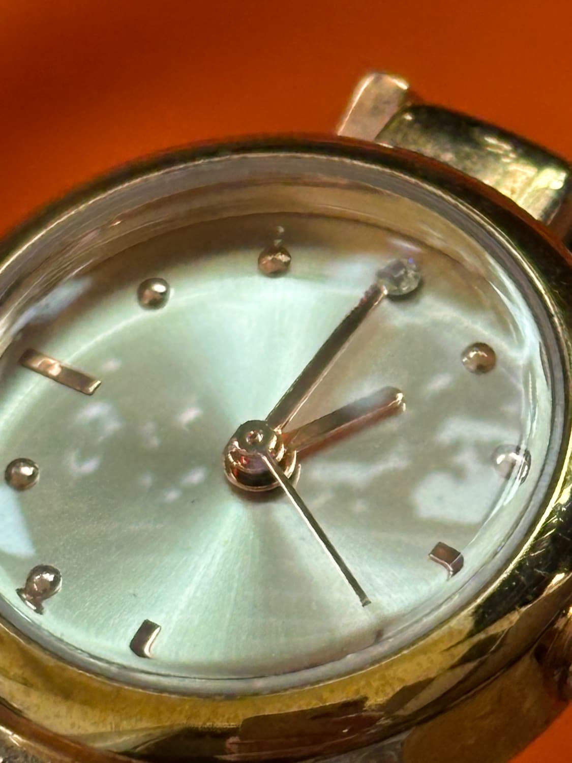 vintage crystal shop leather watch  상품이미지4