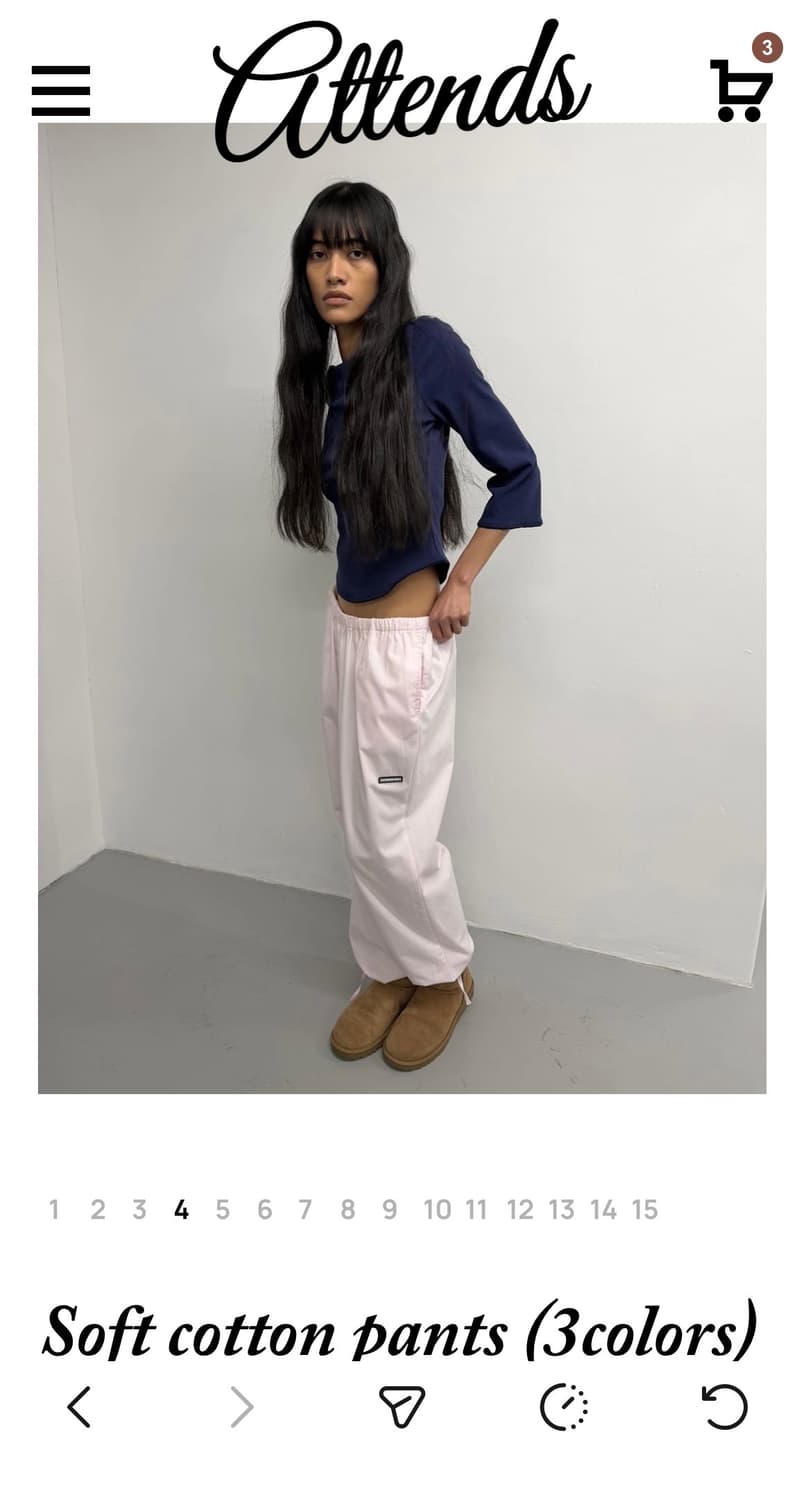 soft cotton pants 상품이미지2