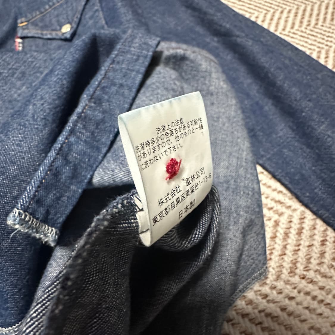 BLUE BLUE X UNITED ARROWS denim shirt 상품이미지5