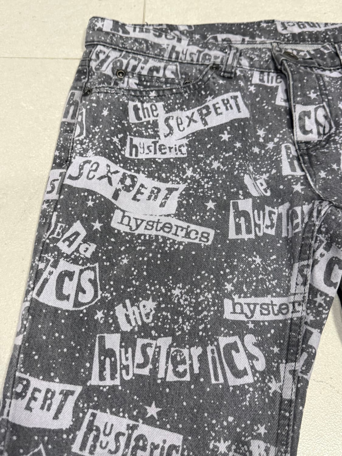 히스테릭 글래머 아카이브 sexpert 아이코닉 패턴 바지 상품이미지3