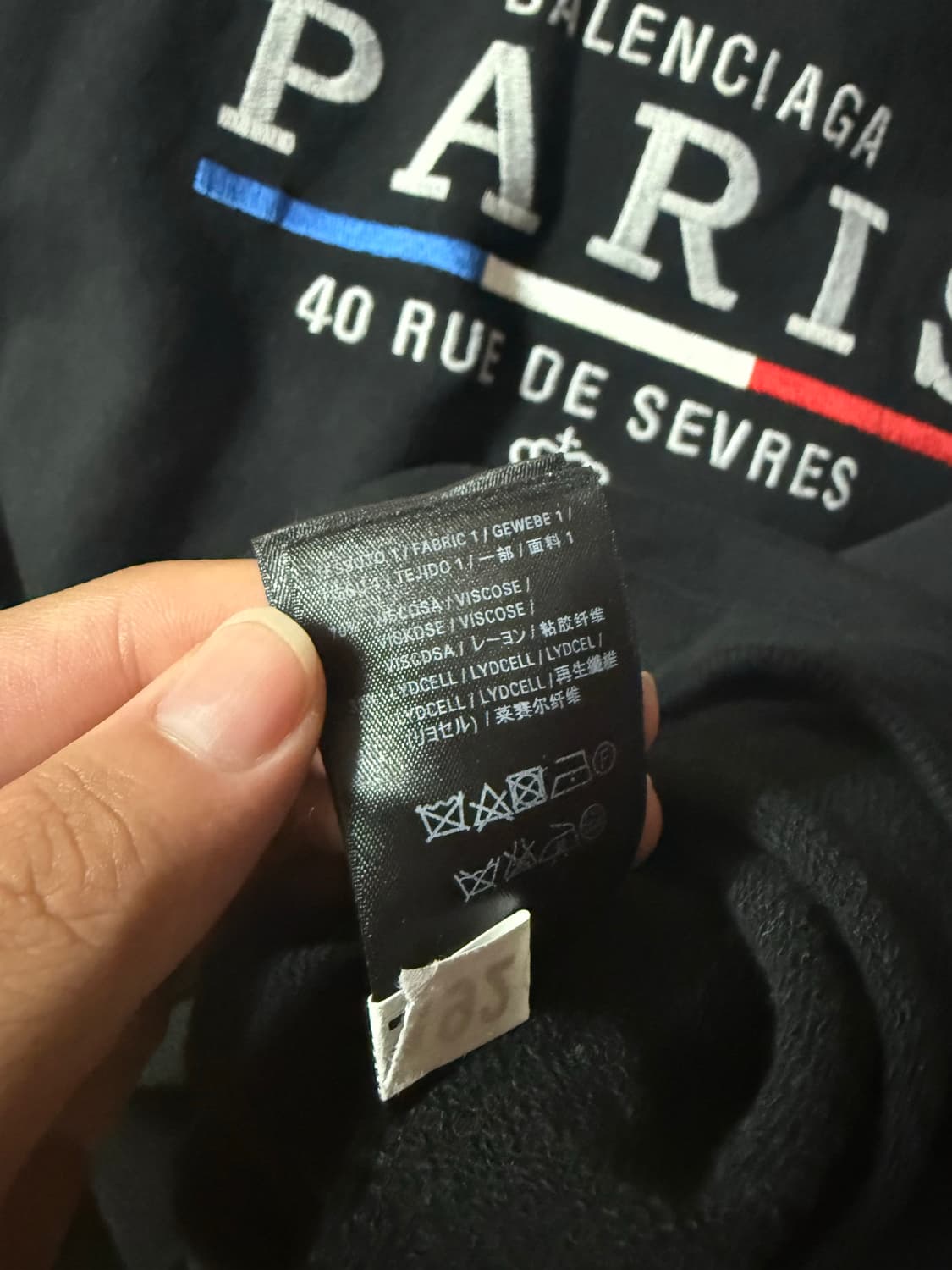 [L~XL] 발렌시아가 파리스 맨투맨  상품이미지8