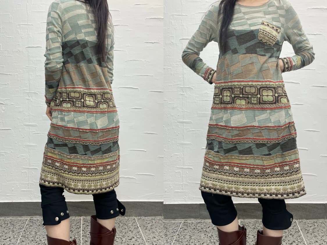hippie long knit 상품이미지1