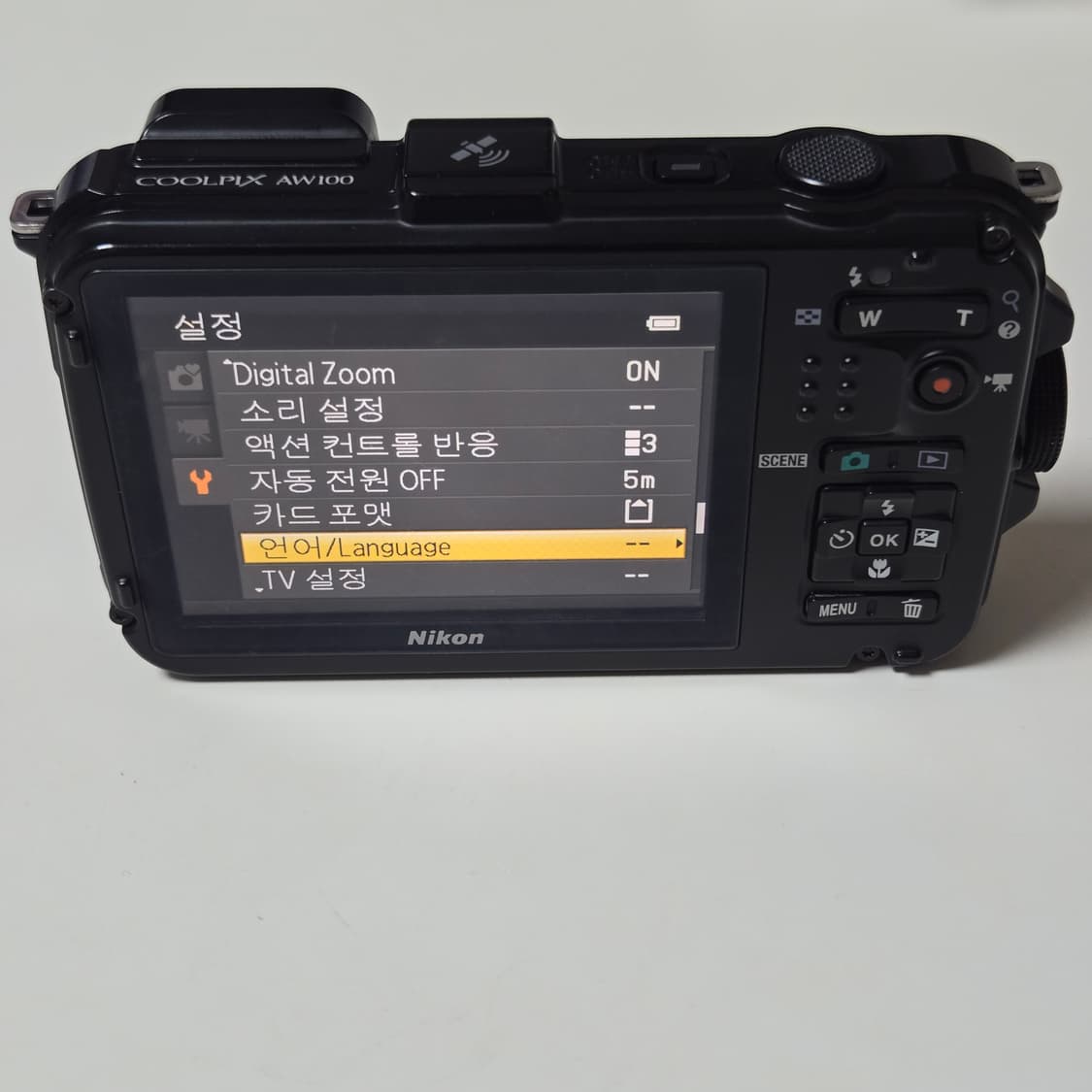 니콘 쿨픽스 AW100 방수 카메라 상품이미지5