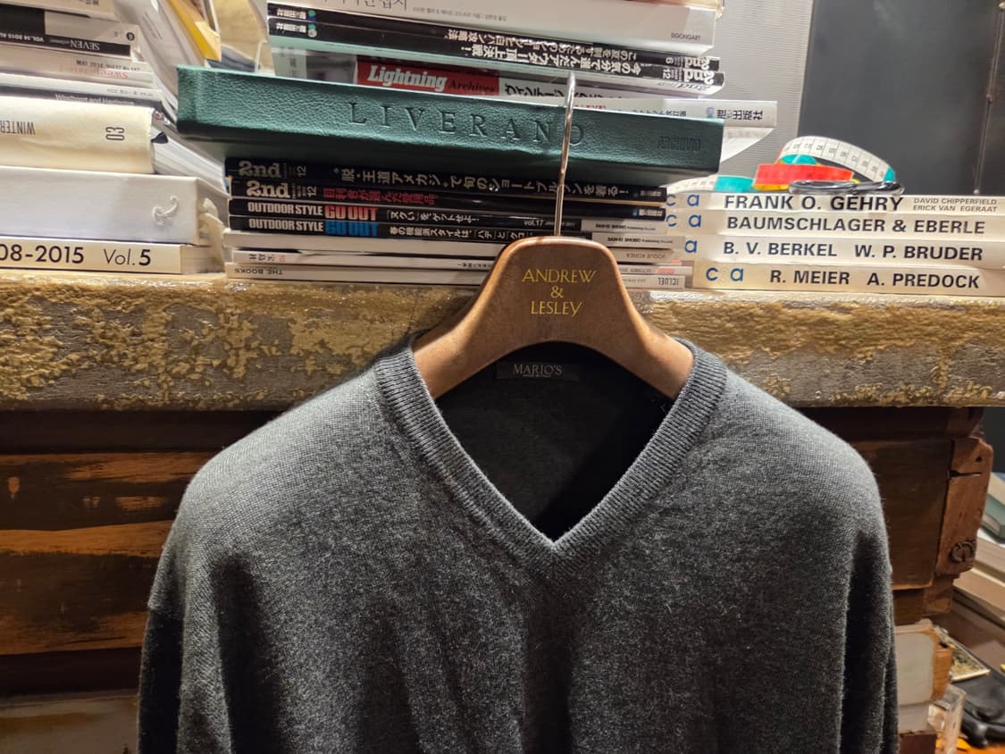 이탈리아 니트브랜드 마리오 메리노울니트 상품이미지3