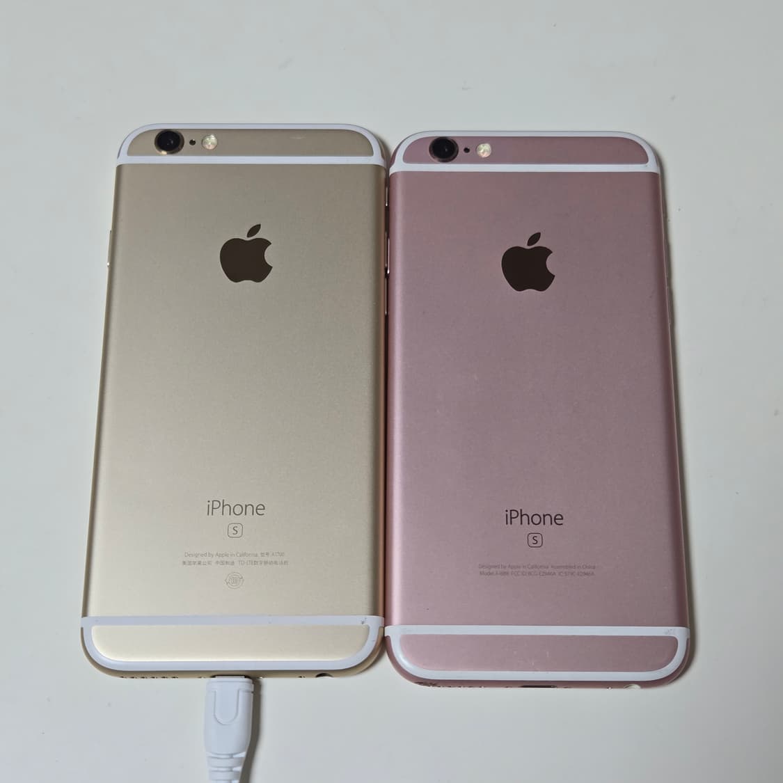 아이폰 6S 골드, 로즈골드 2대（무음） 상품이미지1