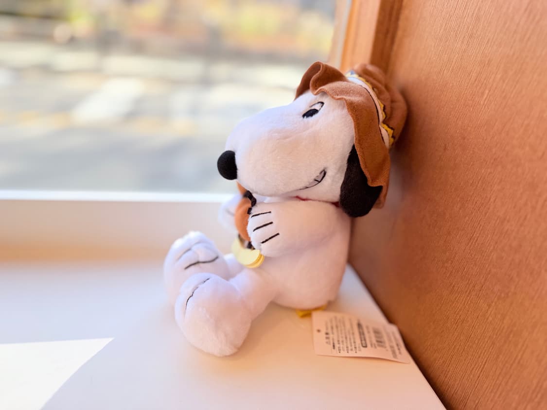일본 피넛츠 말의 해 스누피  snoopy 큰 봉제인형 상품이미지3