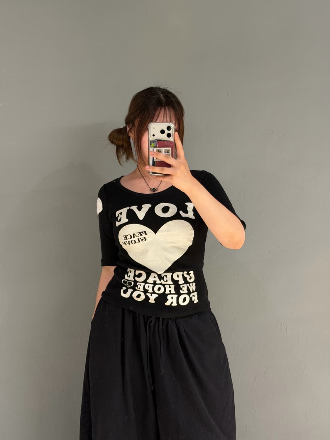 chu xxx peace & love♥︎ top 상품이미지2