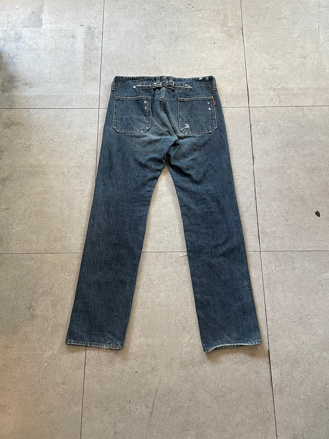 BARTACK 바택 워싱 데님 팬츠 상품이미지1