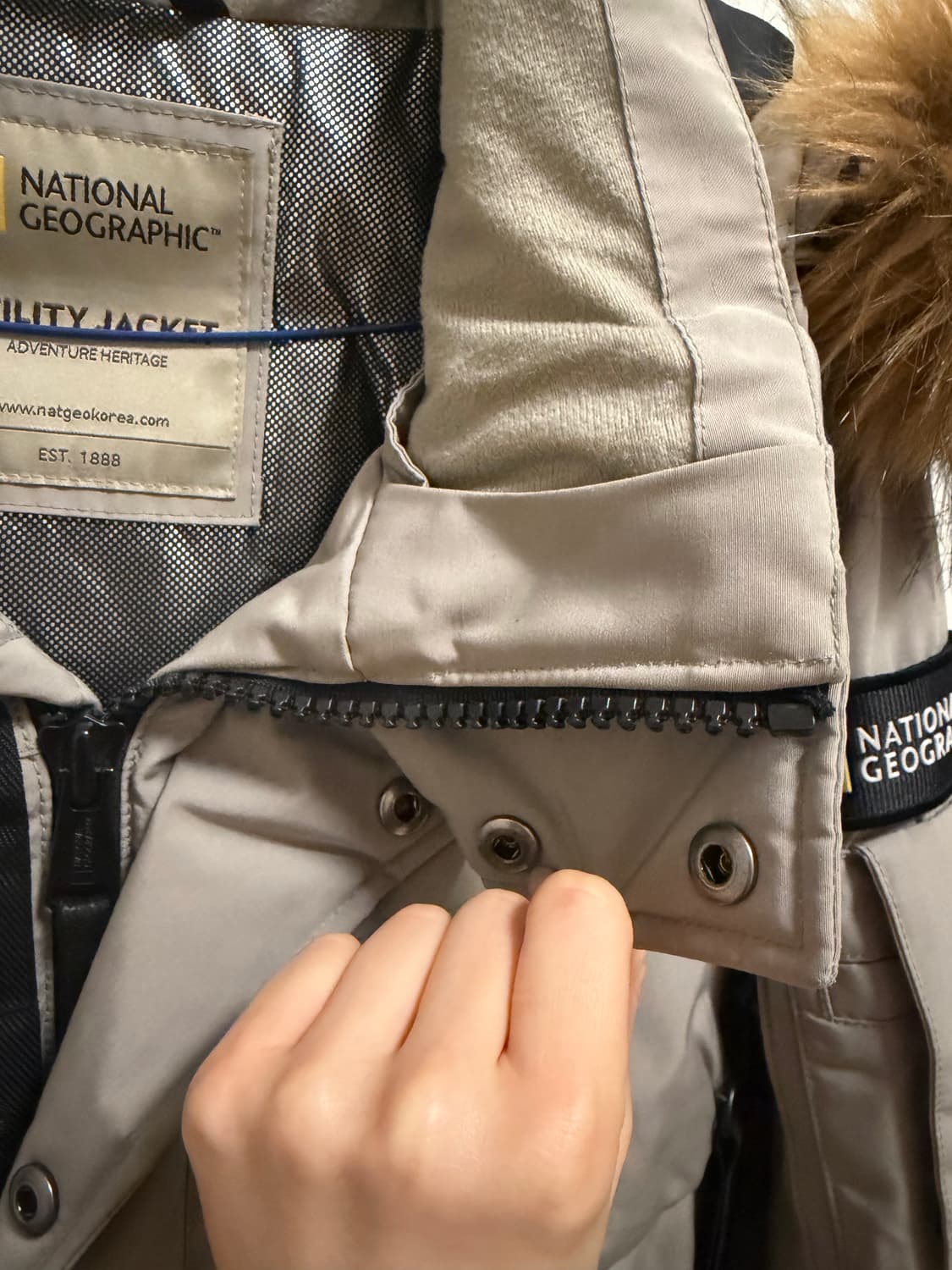 내셔널지오그래픽 숏패딩 S 상품이미지8